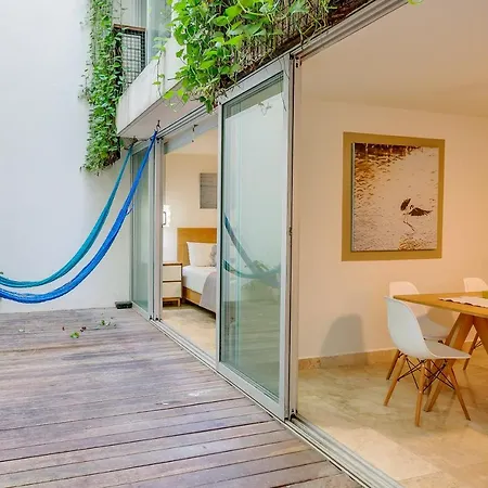 Aptartment With Patio, Rooftop & Pool Close To The Beach - Danzamar 2